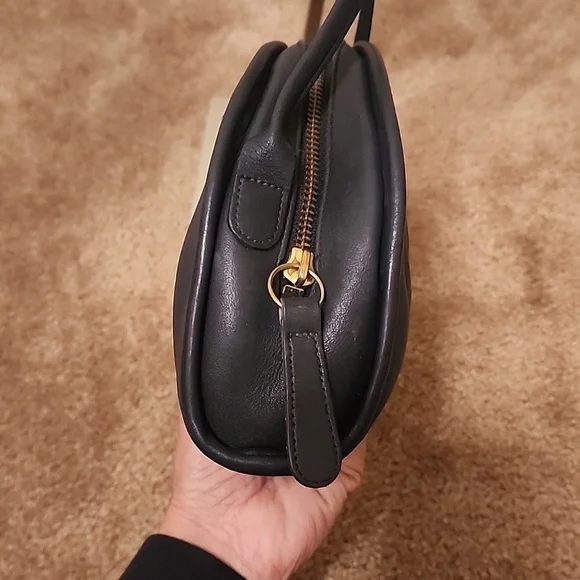 Coach Vintage Kimball Leather Half Moon Crossbody Bag - Picture 8 of 12